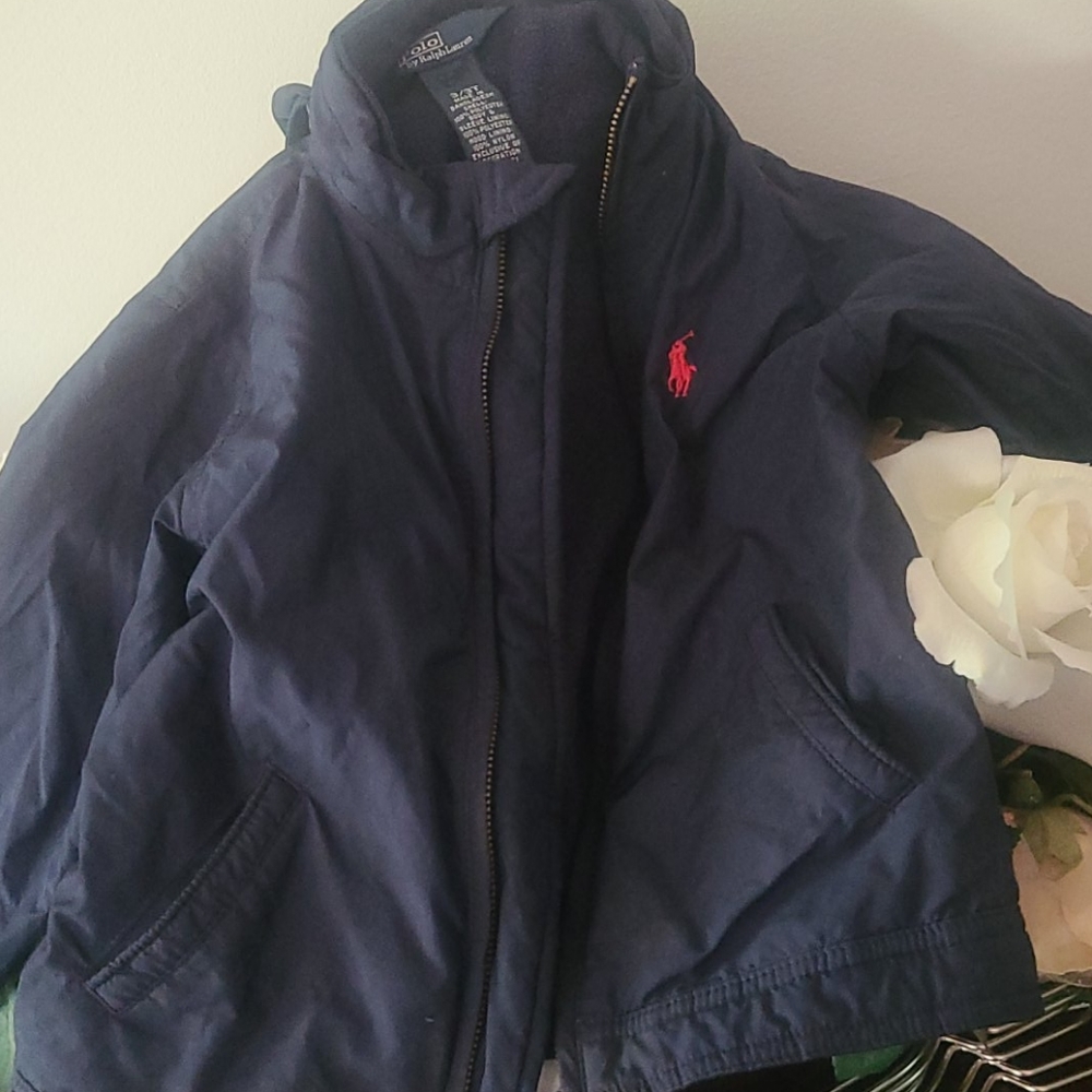 Kids polo spring jacket